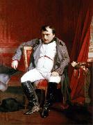 Paul Delaroche Napoleon Bonaparte abdicated in Fontainebleau painting